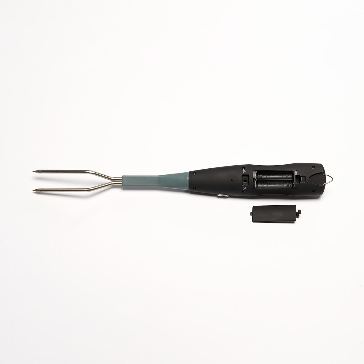 Digital BBQ Thermometer Fork with Stainless Steel Grill Probe – Precision Cooking Tool