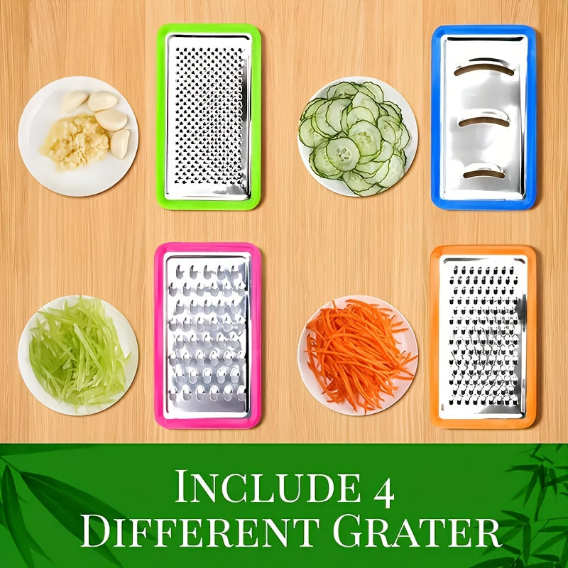 All-in-One Bamboo Cutting Board with Built-In Storage