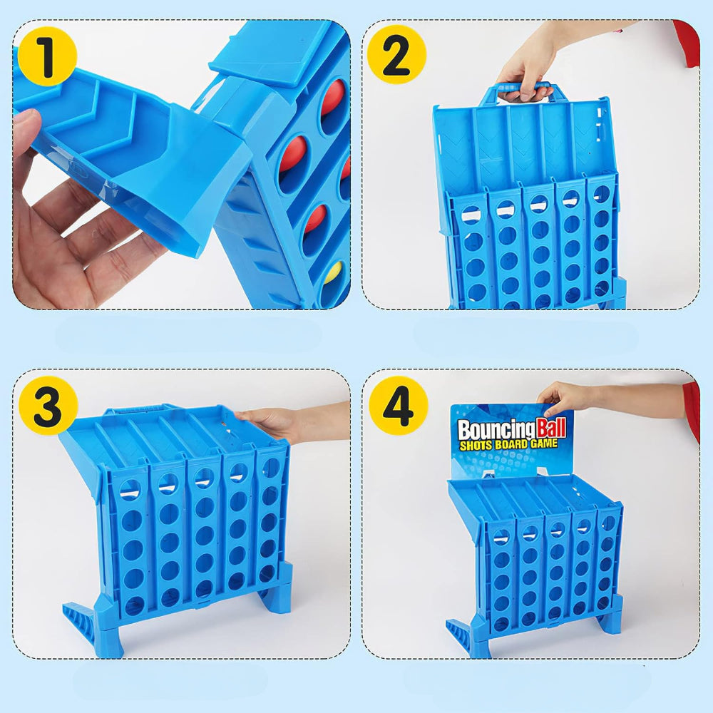 Bounce Ball: Family Party Strategy Board Game for All Ages