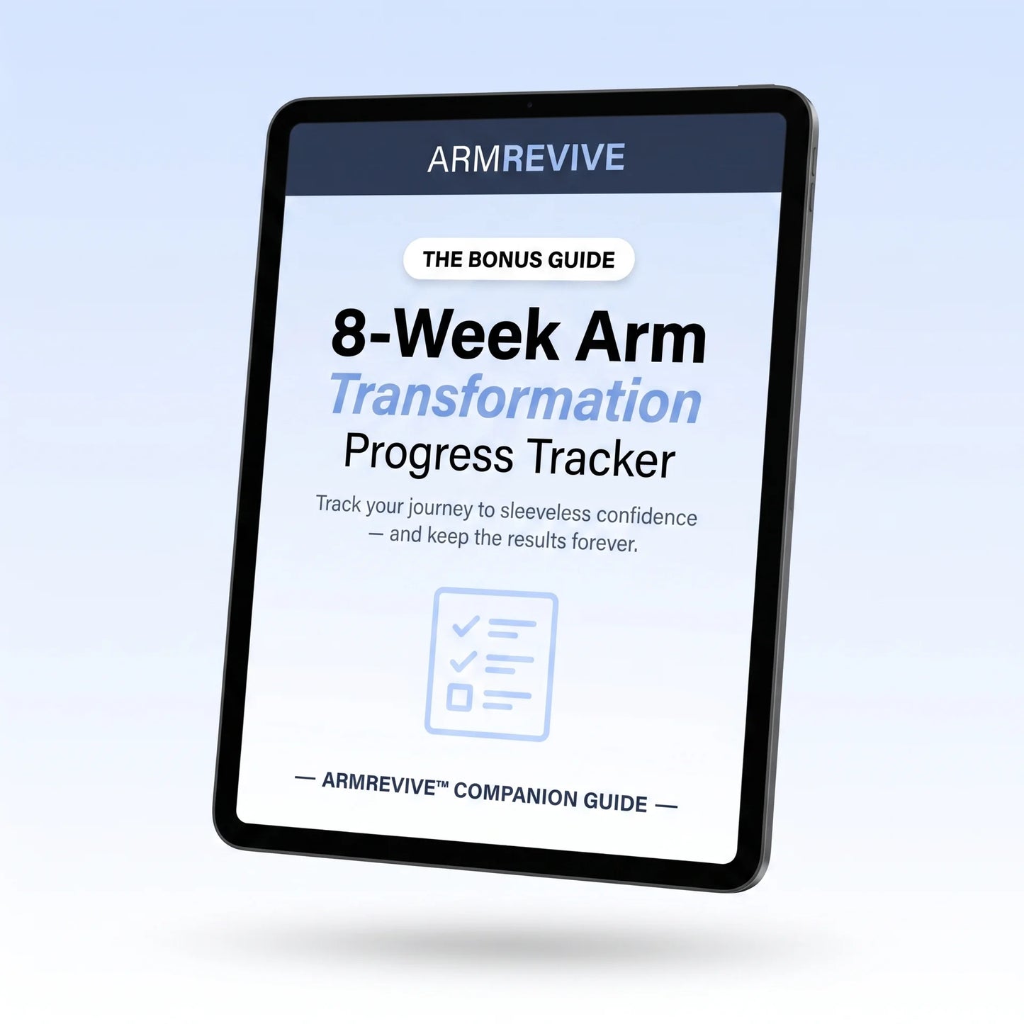Arm Transformation Progress Tracker eBook