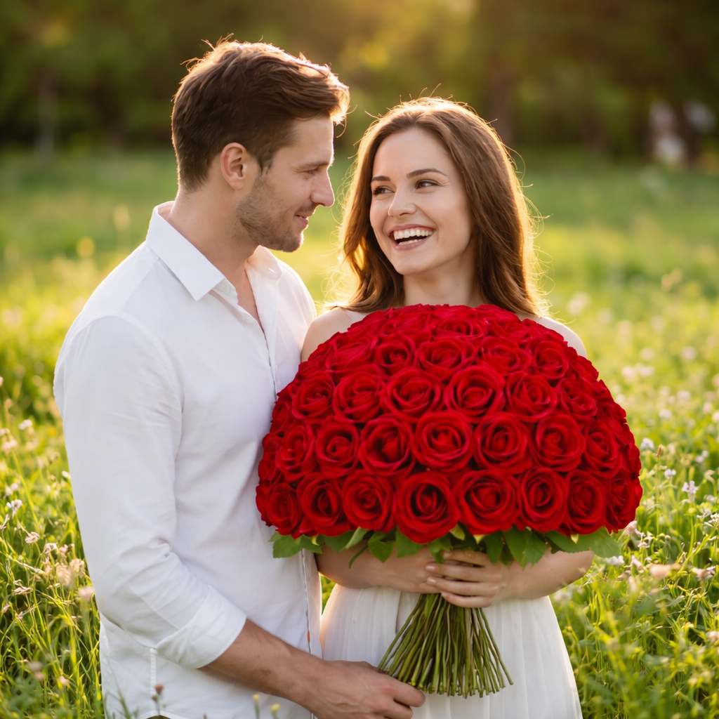 Elegant Artificial Flower Bouquet - Perfect Mother's Day Gift & Wedding Decor Set