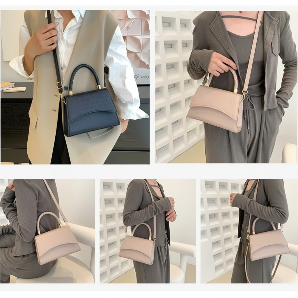 Everyday Crossbody Shoulder Bag – Stylish Handbag for Daily Use