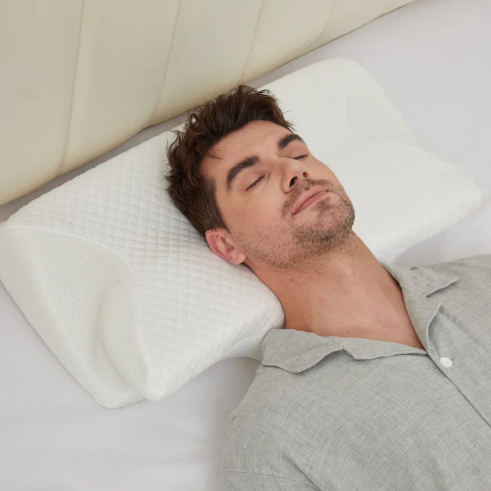Anti-Snoring Cervical Neck Pillow for Superior Neck Support and Sleep Position Aid