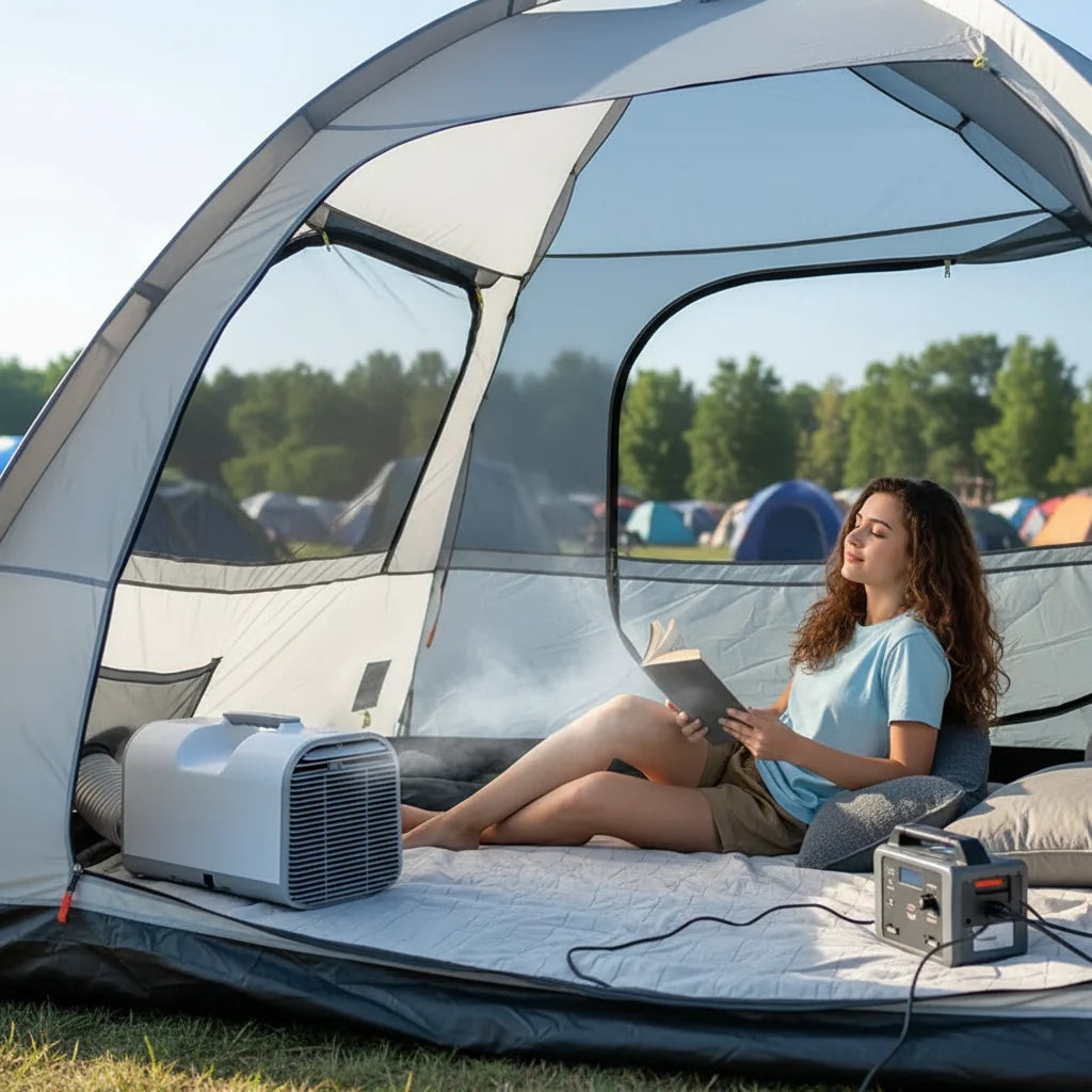 Compact Portable Air Conditioner for Outdoor Camping – Efficient Cooling On The Go