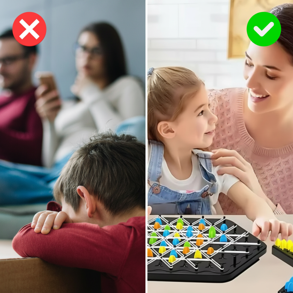 Foldable Triangle Strategy Chess — Family-Friendly Indoor Board Game
