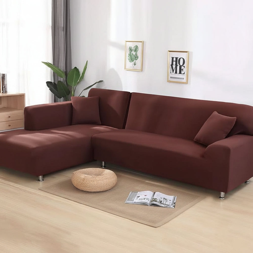 Elastic Stretch Sofa Slipcover Protector - Fitted Couch Cover to Protect and Refresh Your Sofa