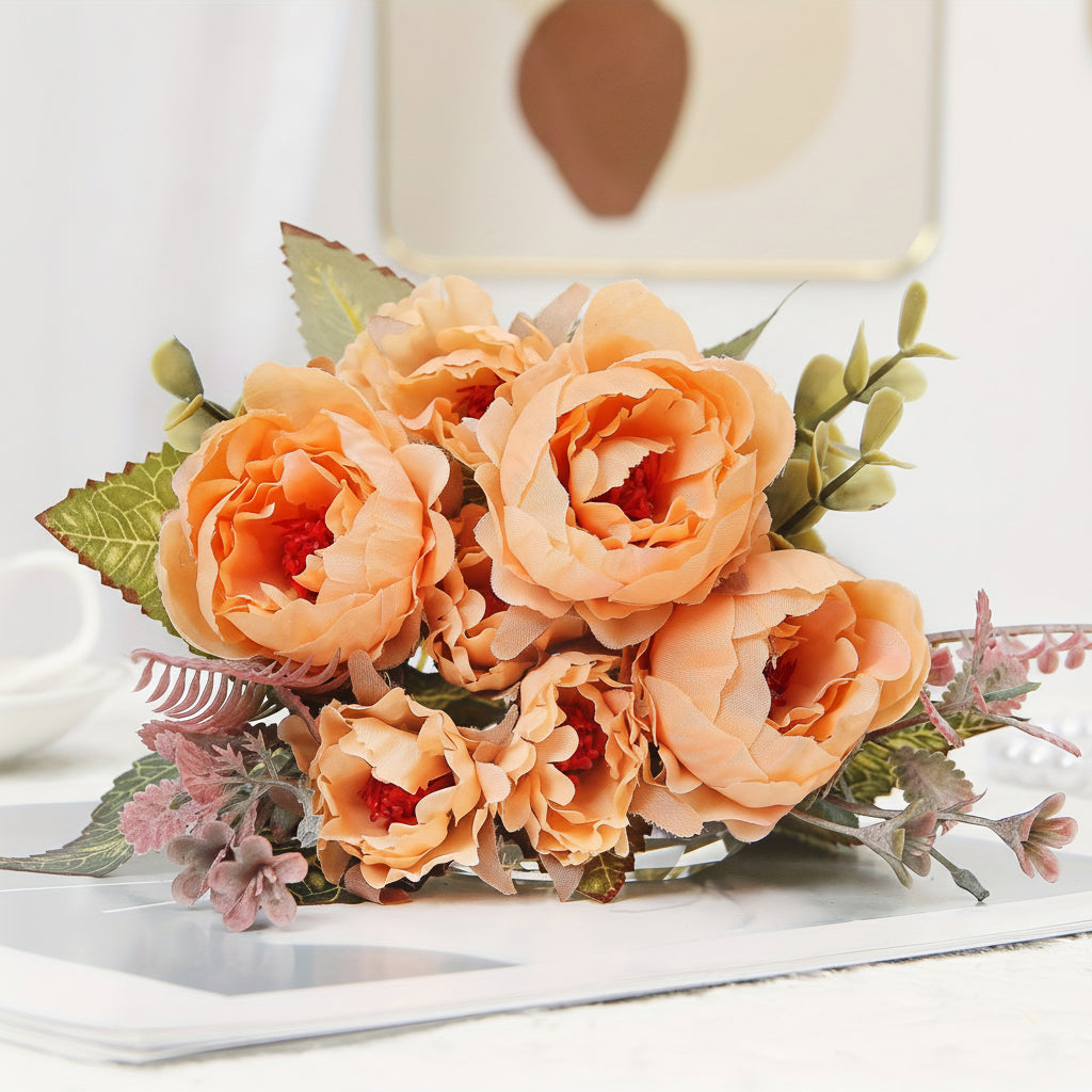 Artificial Peony Flower Bouquet – The Perfect Mother's Day Gift for Home Decor