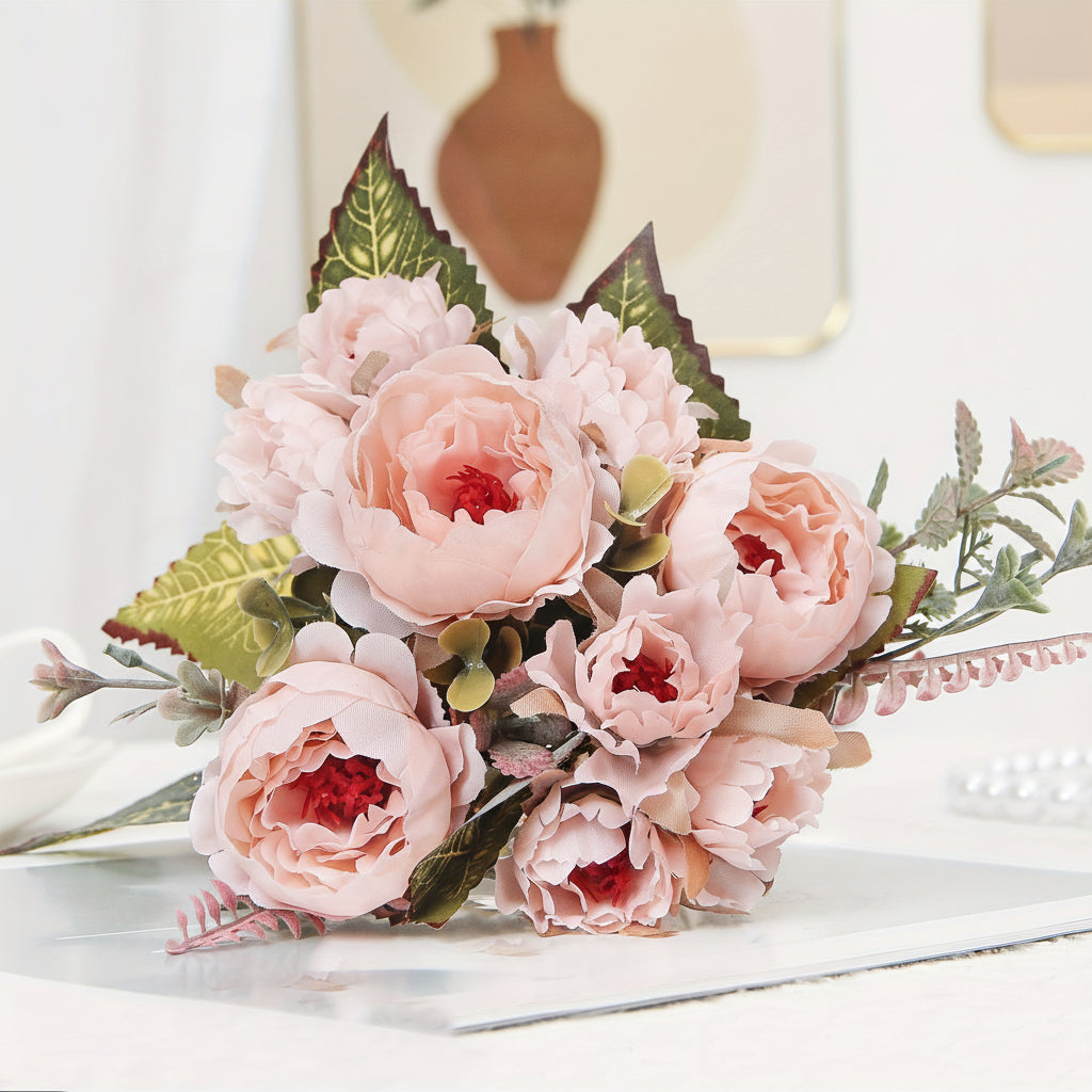 Artificial Peony Flower Bouquet – The Perfect Mother's Day Gift for Home Decor