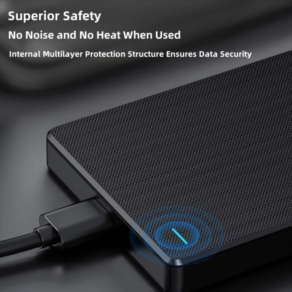 4TB Portable External SSD for PC – High-Speed USB Storage Drive
