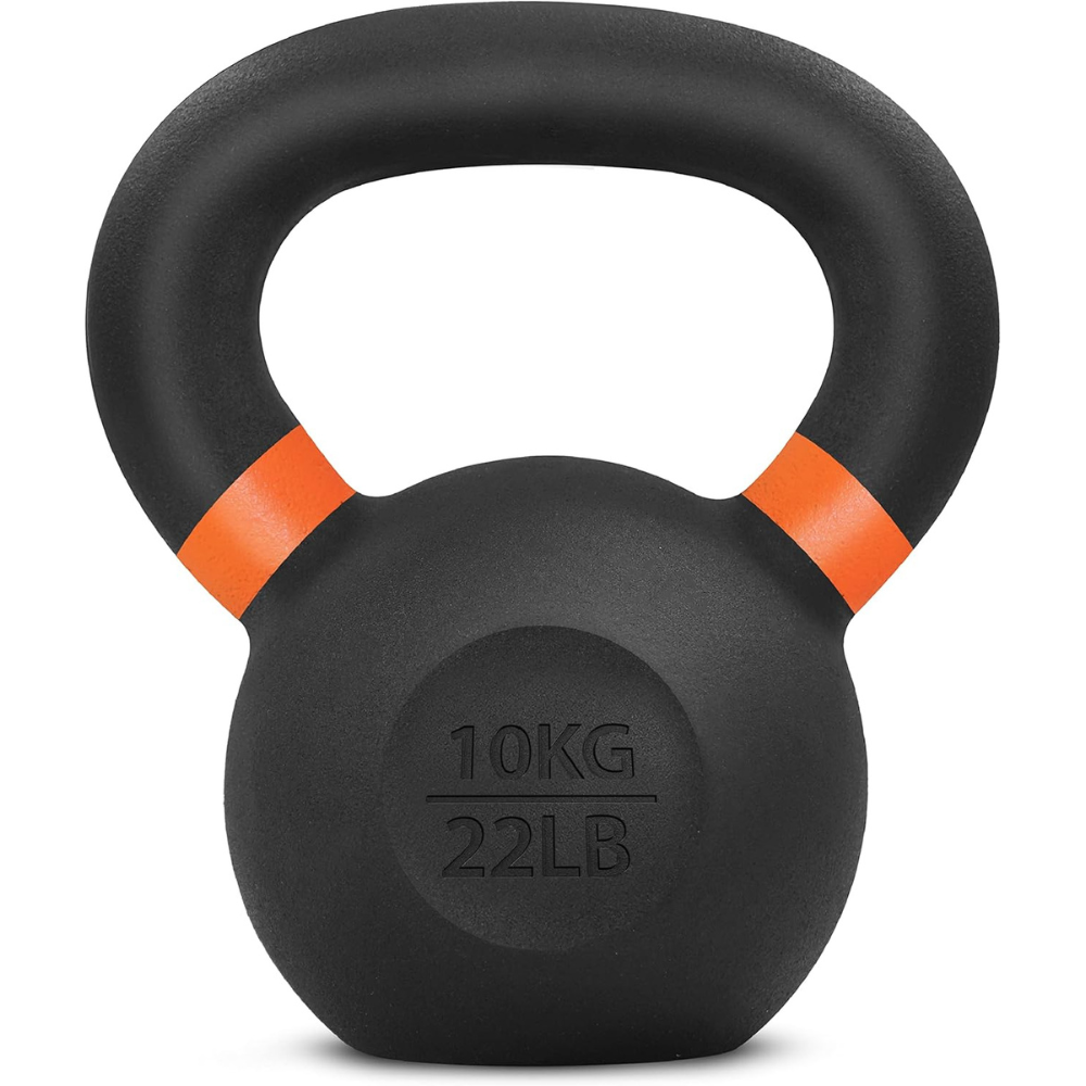 Cast Iron Kettlebell for Strength Training – Durable Home Gym Fitness Weight