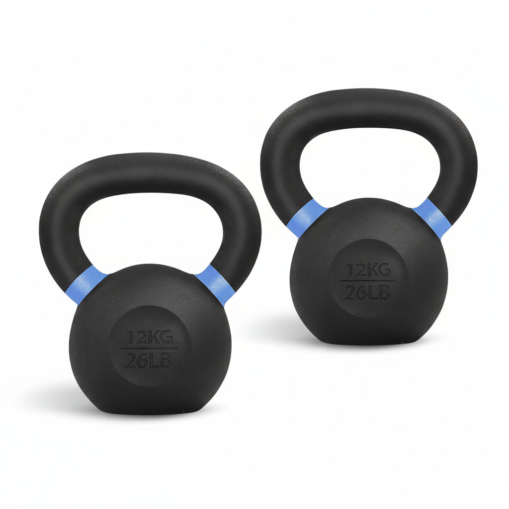 Cast Iron Kettlebell for Strength Training – Durable Home Gym Fitness Weight