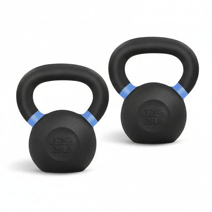 Cast Iron Kettlebell for Strength Training – Durable Home Gym Fitness Weight