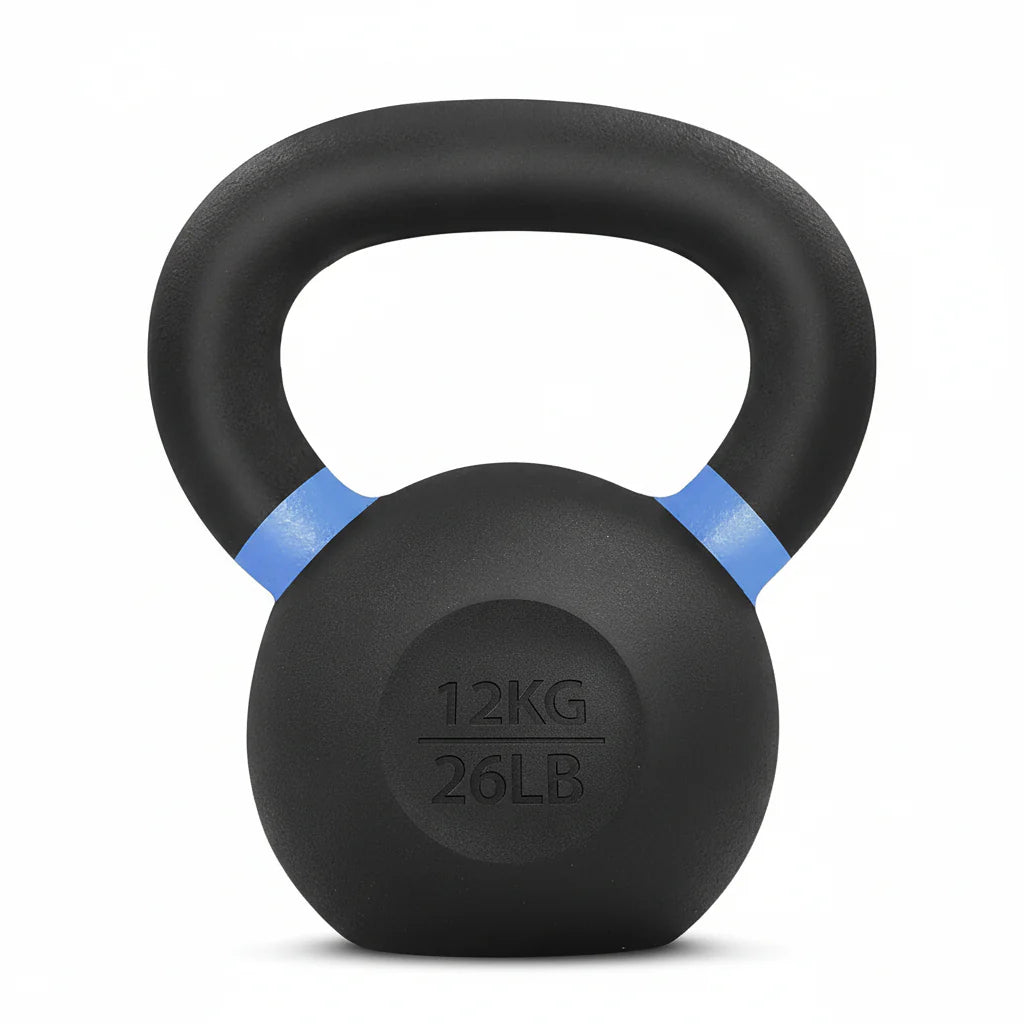 Cast Iron Kettlebell for Strength Training – Durable Home Gym Fitness Weight