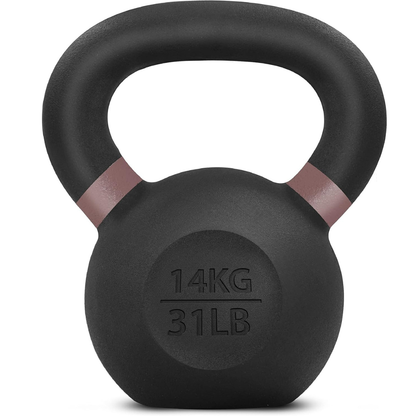 Cast Iron Kettlebell for Strength Training – Durable Home Gym Fitness Weight