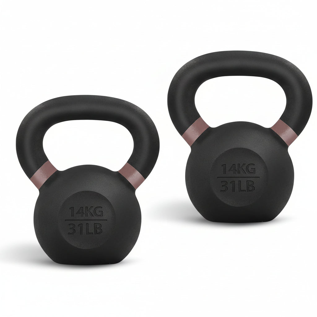 Cast Iron Kettlebell for Strength Training – Durable Home Gym Fitness Weight