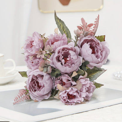 Artificial Peony Flower Bouquet – The Perfect Mother's Day Gift for Home Decor