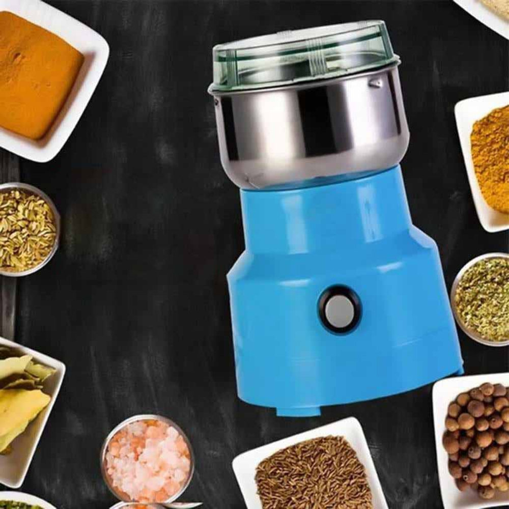 Electric Stainless Steel Spice & Coffee Grinder – Kitchen Mill