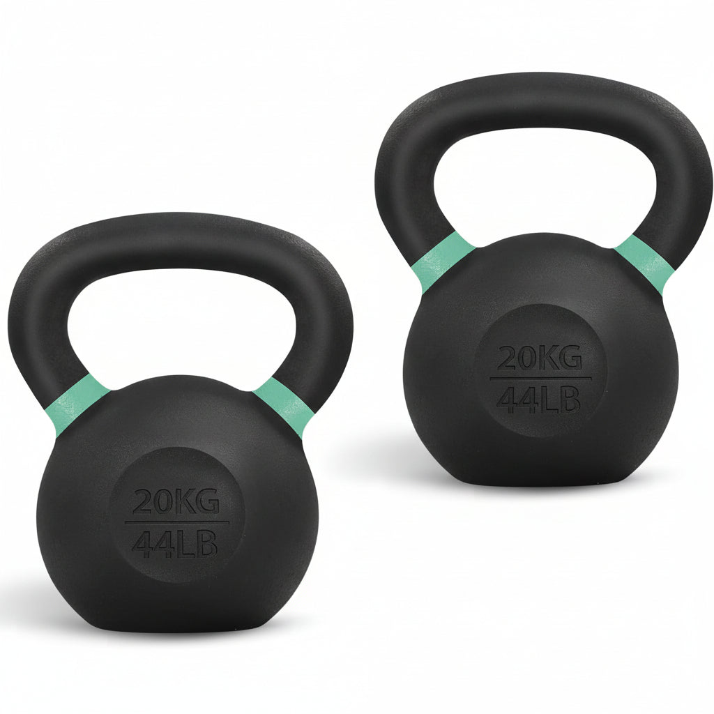 Cast Iron Kettlebell for Strength Training – Durable Home Gym Fitness Weight