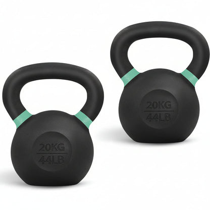 Cast Iron Kettlebell for Strength Training – Durable Home Gym Fitness Weight