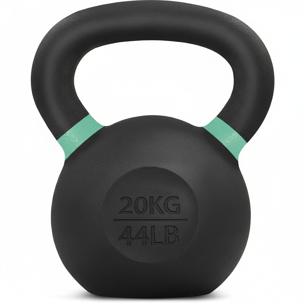 Cast Iron Kettlebell for Strength Training – Durable Home Gym Fitness Weight