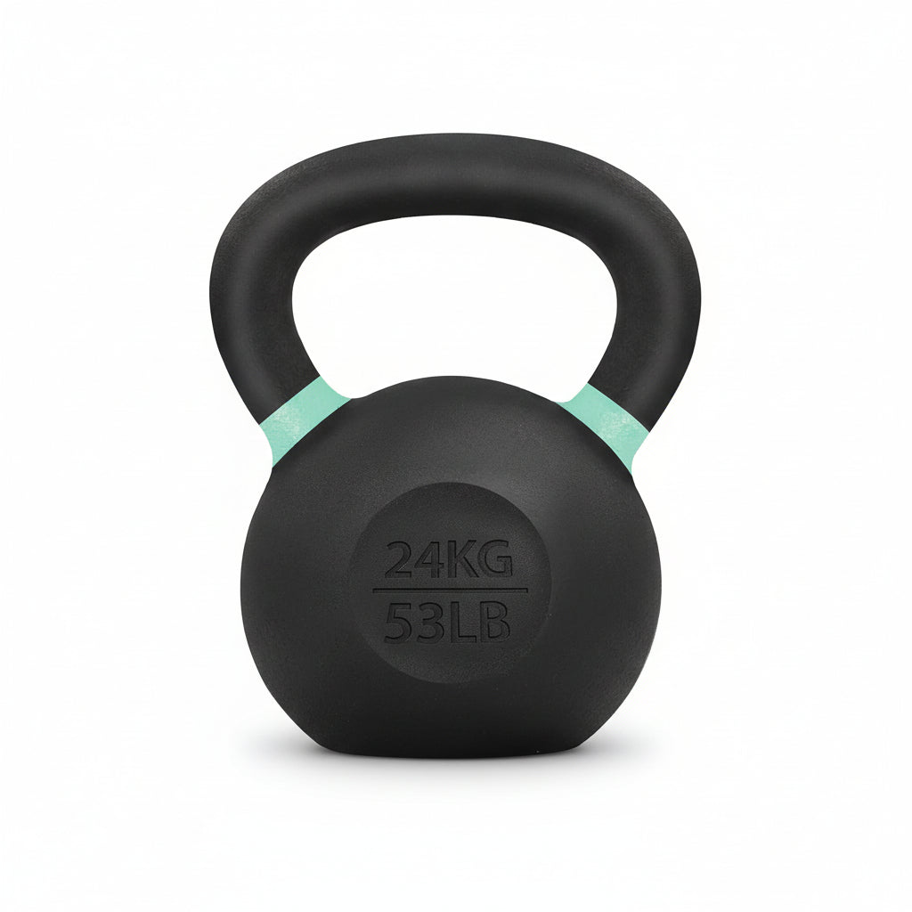Cast Iron Kettlebell for Strength Training – Durable Home Gym Fitness Weight