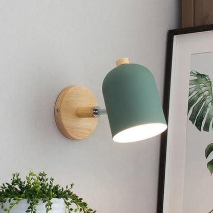 Drelis Wall Lamp | Sleek Scandinavian Wooden Minimalist Design