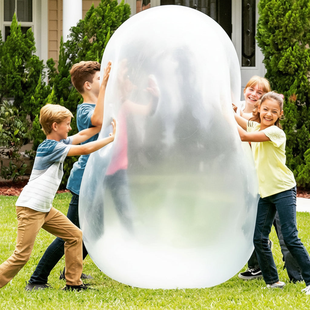 Giant Inflatable Bubble Ball - Durable TPR Outdoor Play Toy for Kids
