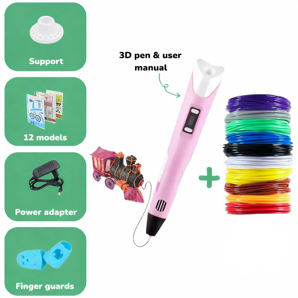 3D Printing Pen for Kids - Educational STEM Toy for Creative Drawing
