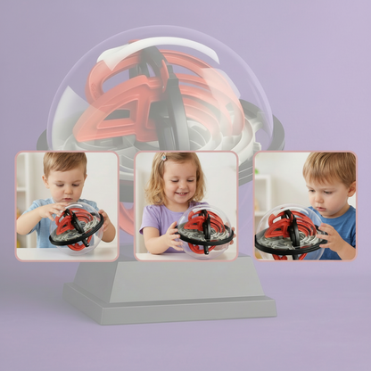 3D Maze Puzzle Ball - Brain Teaser Toy for Kids and Adults