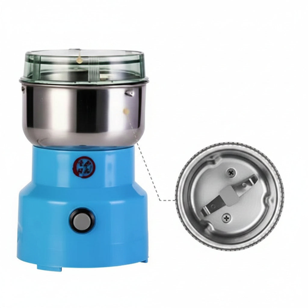 Electric Stainless Steel Spice & Coffee Grinder – Kitchen Mill