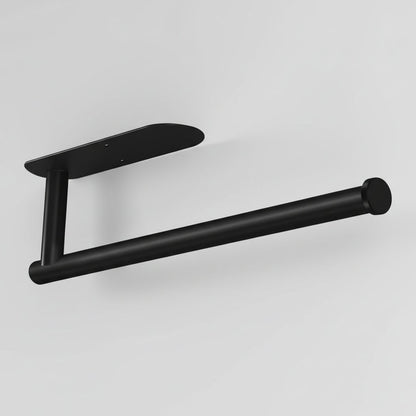 Black Stainless Steel Under-Cabinet Paper Towel Holder