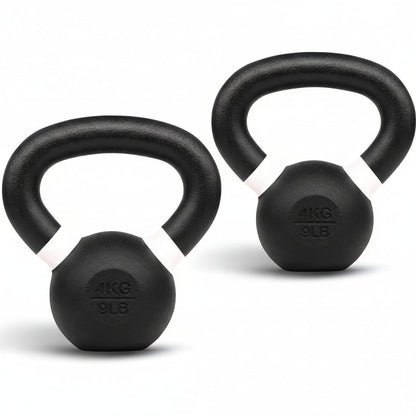 Cast Iron Kettlebell for Strength Training – Durable Home Gym Fitness Weight