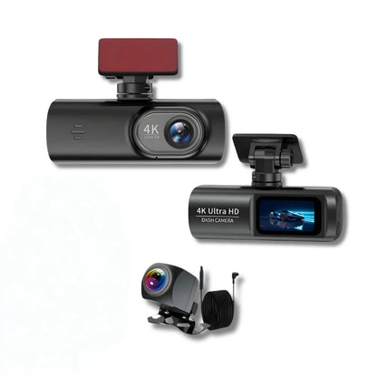 4K Ultra HD Dash Camera with WiFi, Night Vision and GPS – Vehicle Recorder