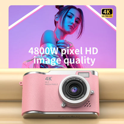 4K Vlogging Camera with Flip Screen - Compact, Portable Digital Recorder