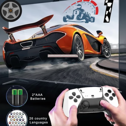 Game Console Stick 4K – Retro Wireless Gaming Controllers