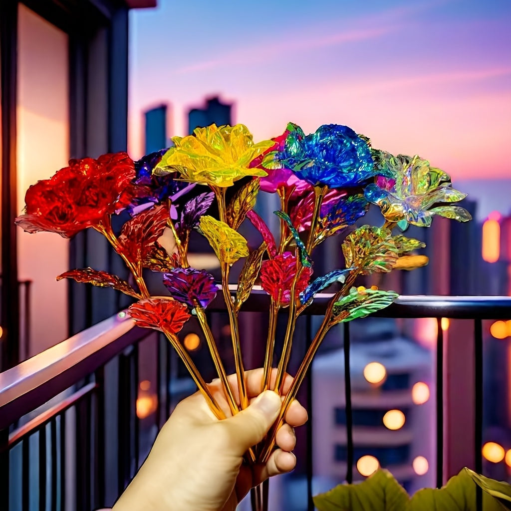 Artificial Rose Bouquet – Beautiful Mother's Day Gift & Table Centerpiece