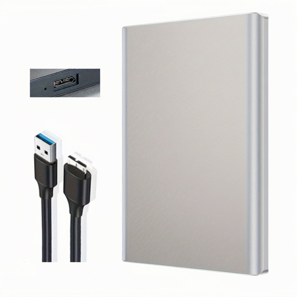 320GB Portable USB SSD External Drive - Slim, High-Speed Laptop Storage