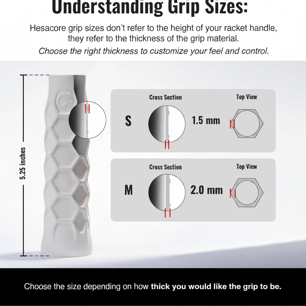 Anti-Slip Pickleball Grip Tape with Cushioned Handle Cover – Comfortable, Secure Grip