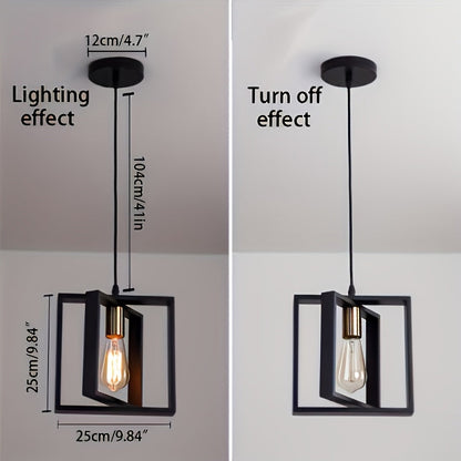Industrial Pendant Ceiling Light – Modern Minimalist