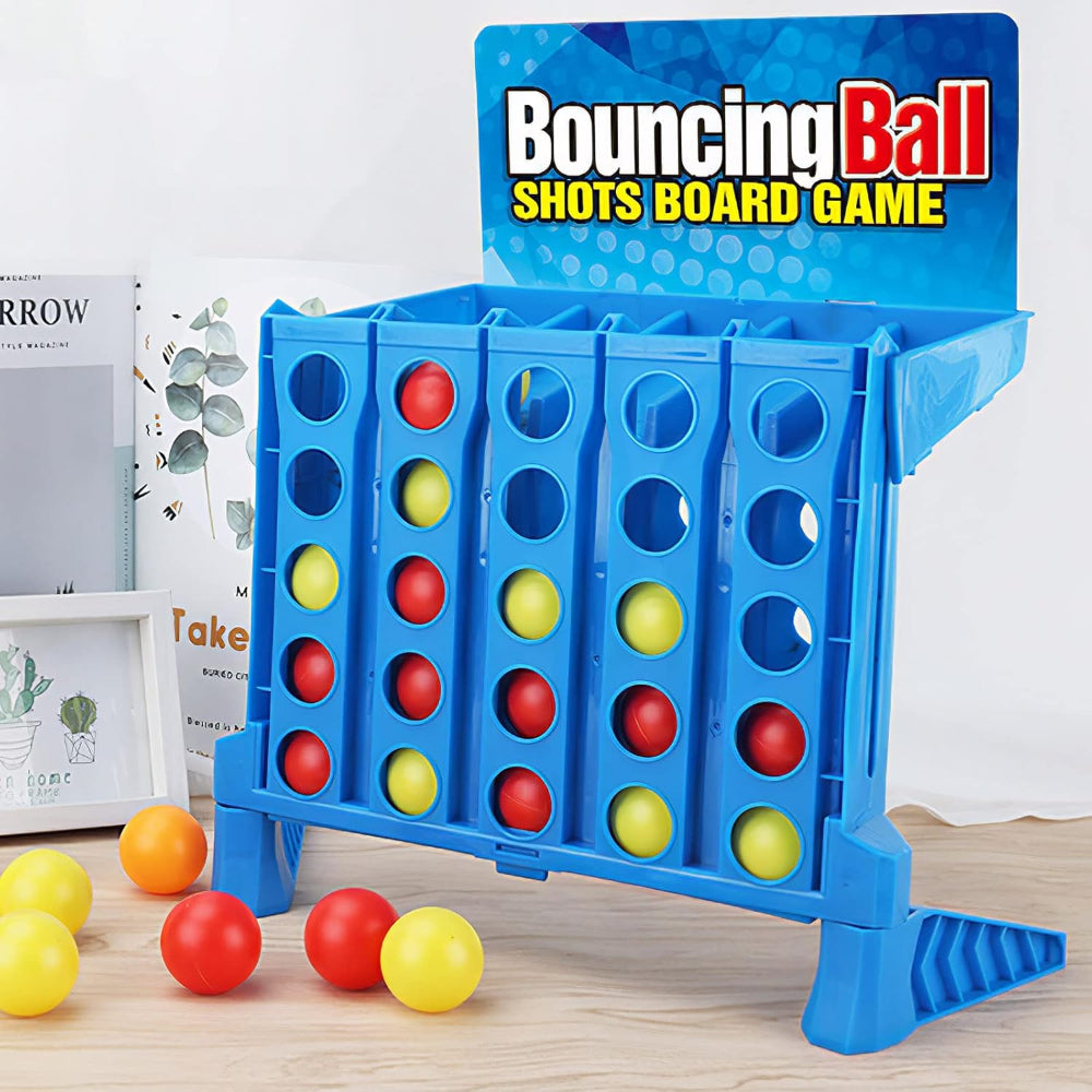 Bounce Ball: Family Party Strategy Board Game for All Ages