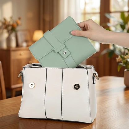 Foldable Travel Jewelry Organizer with Earring Holder Case – Ideal Mother's Day Gift