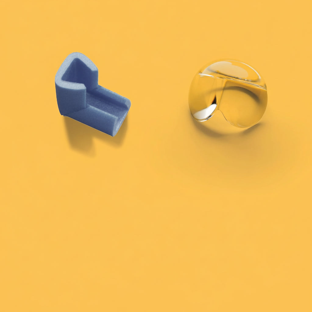 Clear Corner Protectors for Baby Safety - Durable PVC with Strong Adhesive