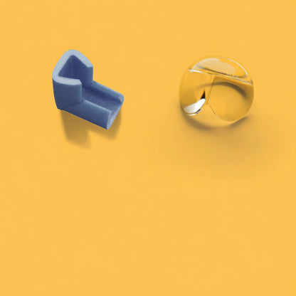 Clear Corner Protectors for Baby Safety - Durable PVC with Strong Adhesive