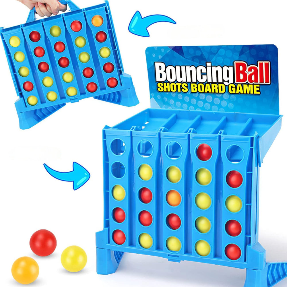Bounce Ball: Family Party Strategy Board Game for All Ages