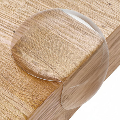 Clear Corner Protectors for Baby Safety - Durable PVC with Strong Adhesive