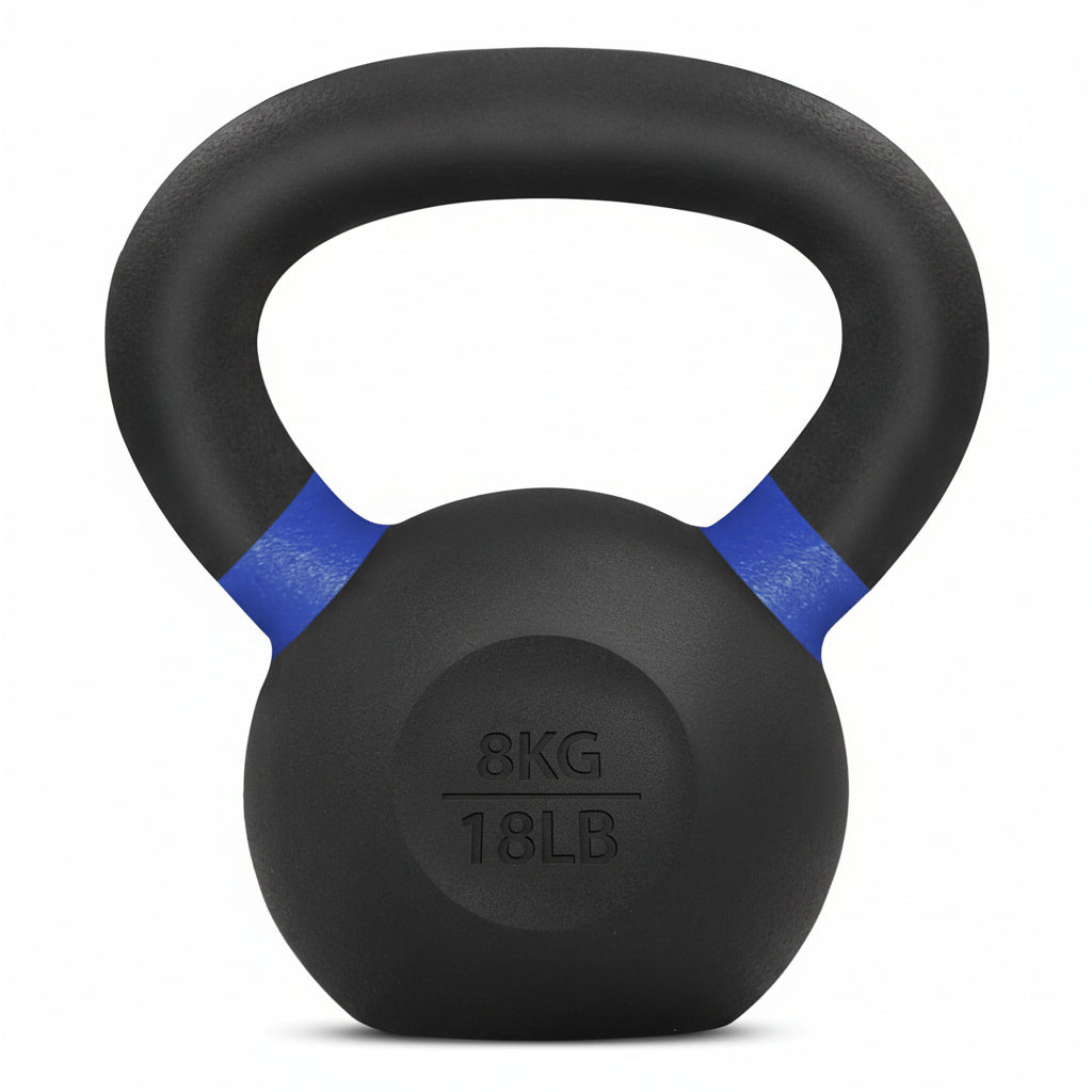 Cast Iron Kettlebell for Strength Training – Durable Home Gym Fitness Weight