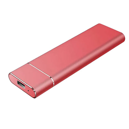 Aluminum Portable External Hard Drive – Sleek, Durable Storage Solution