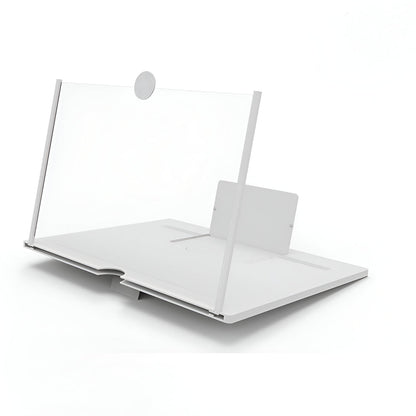 Foldable Phone Stand with Screen Magnifier – Portable Holder and Display Amplifier for Hands-Free Viewing