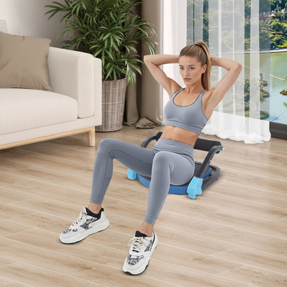 Adjustable Resistance Ab Machine – Iron Ab Trainer for Home Gym