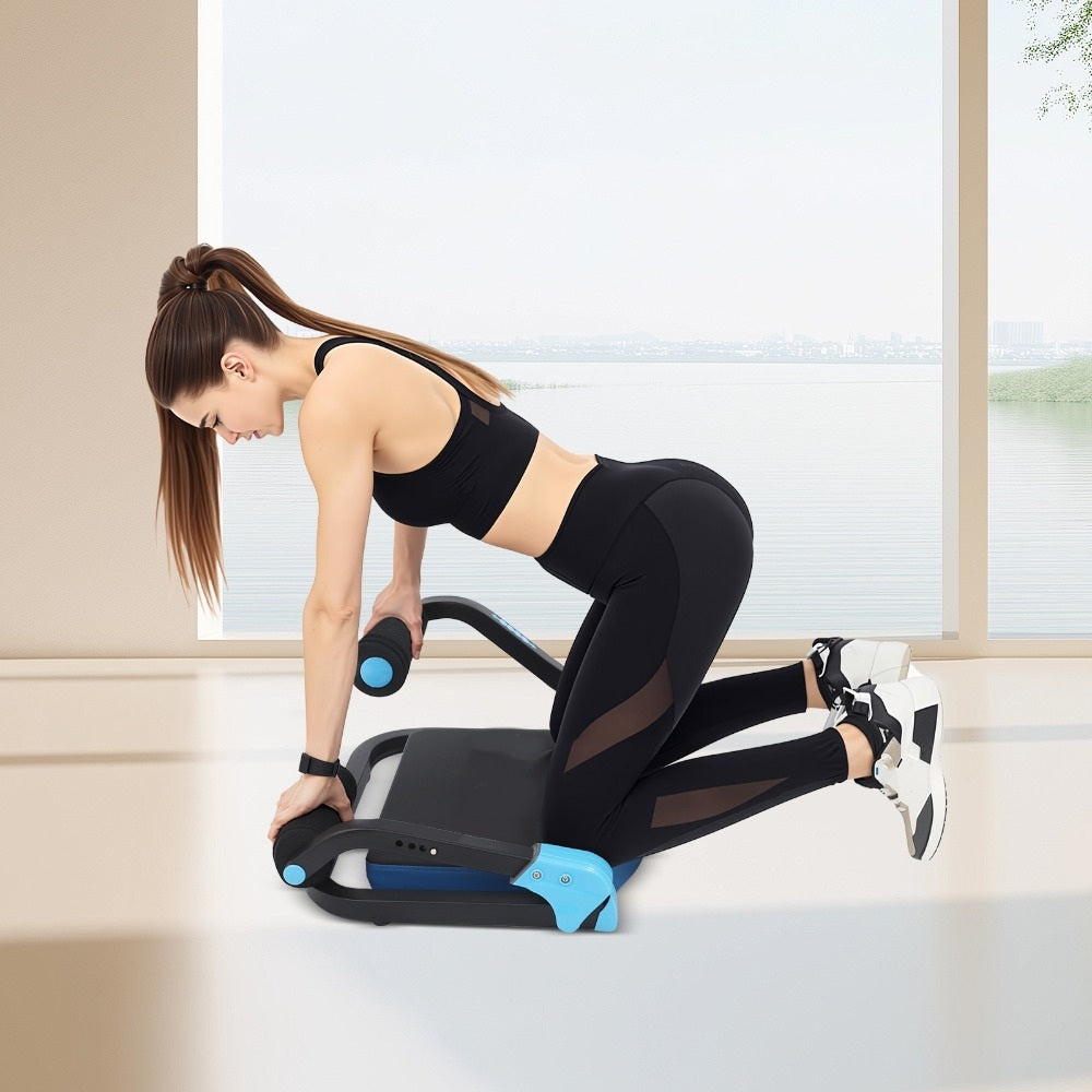 Adjustable Resistance Ab Machine – Iron Ab Trainer for Home Gym